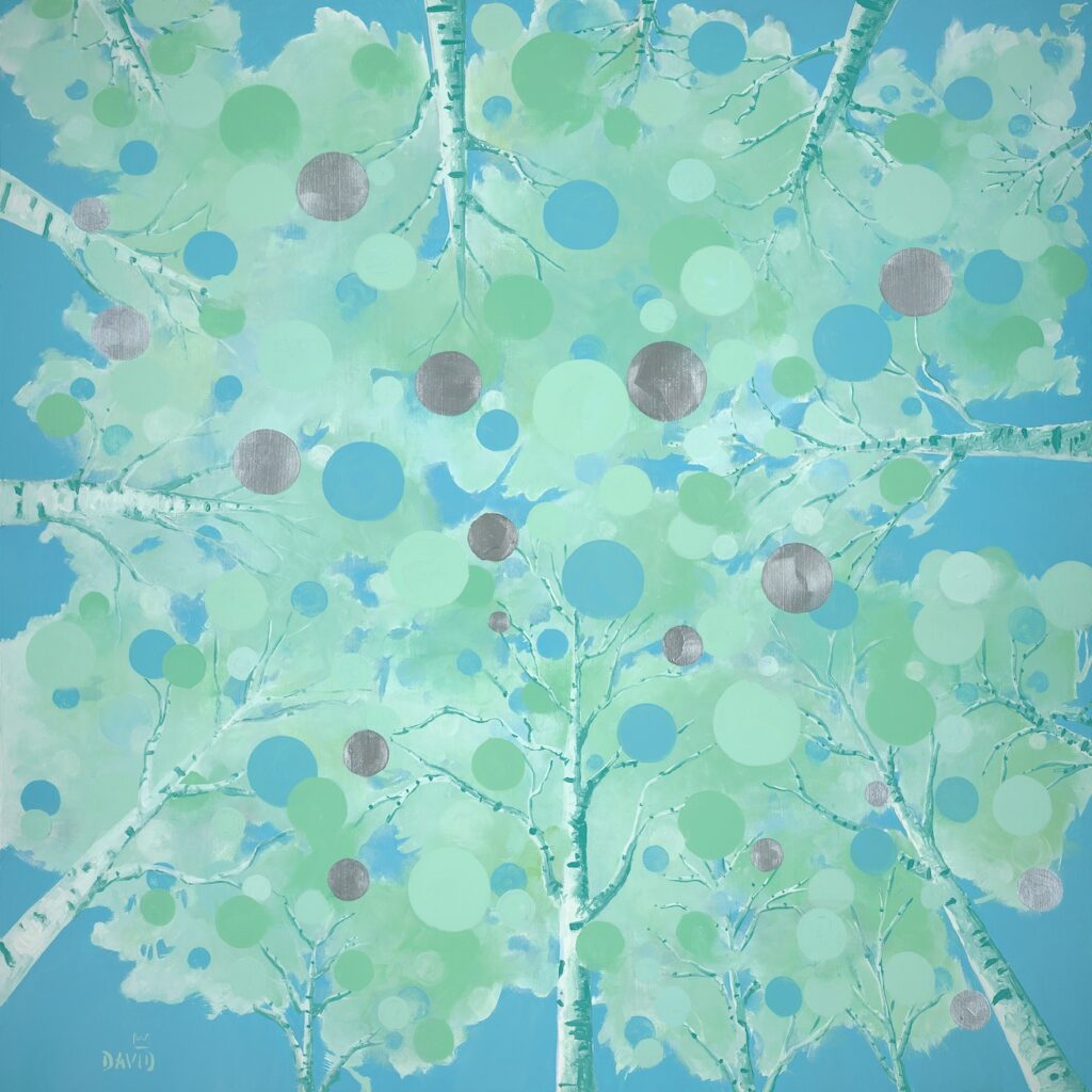 Mint Julep, 30 x 30", HE print by David Jonathan Marshall